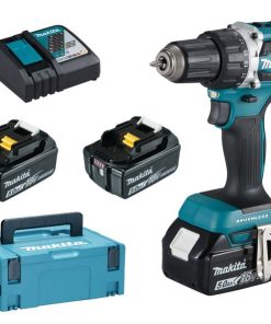 Makita Akku-Bohrschrauber DDF484RT3J 18V 3x 5,0Ah