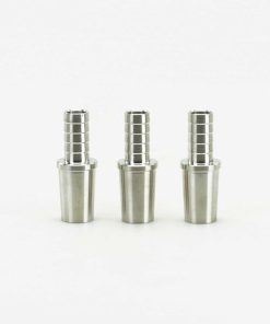 Schlauchendstücke – Universal / Edelstahl / 3er Set / 18,8